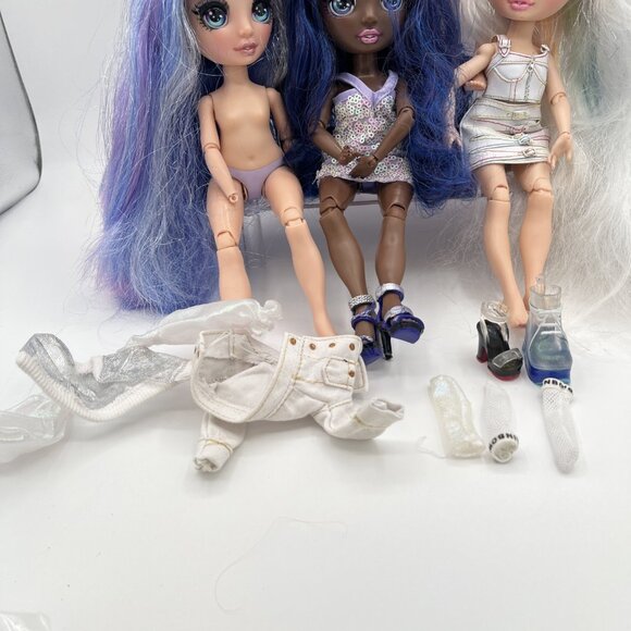 Rainbow High Doll Lot Violet Willow Krystal Bailey Ainsley Slater Daria Amaya - Picture 2 of 16